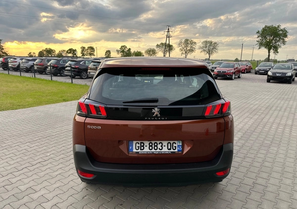 Peugeot 5008 cena 109900 przebieg: 139000, rok produkcji 2021 z Boguchwała małe 667